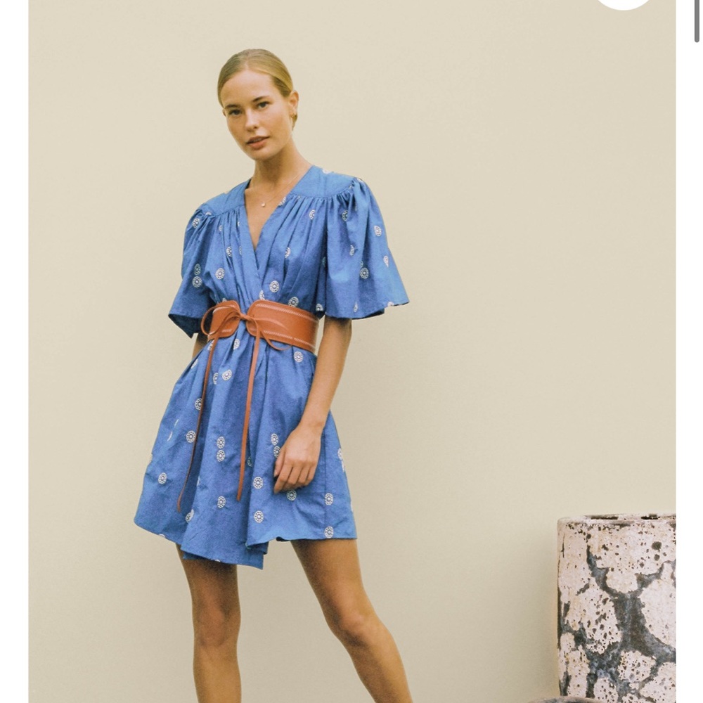 Ciao Lucia Sabrina Dress Blue